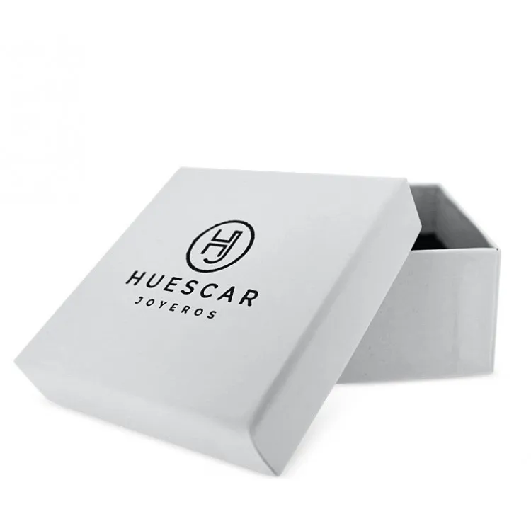 Llavero personalizado rectangular en plata de ley