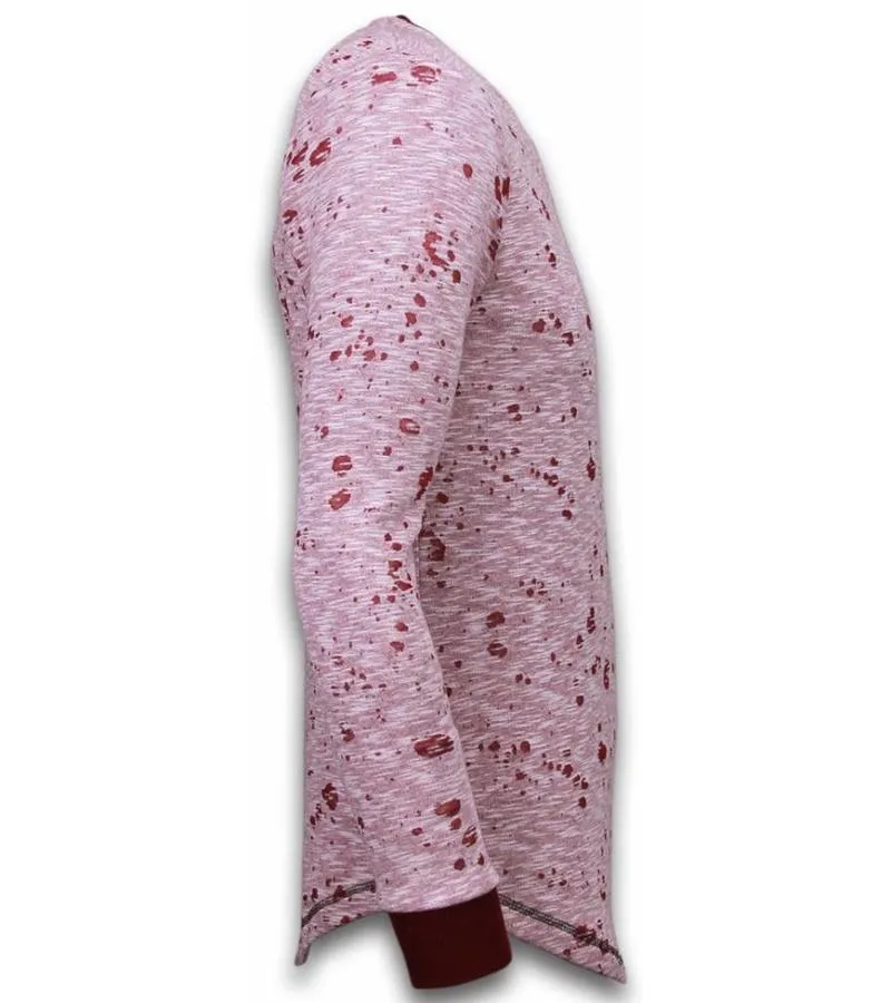 LONGFIT EMBRIORDRY  PATCHES DE SUéTER  GUERRILLA  ROJO