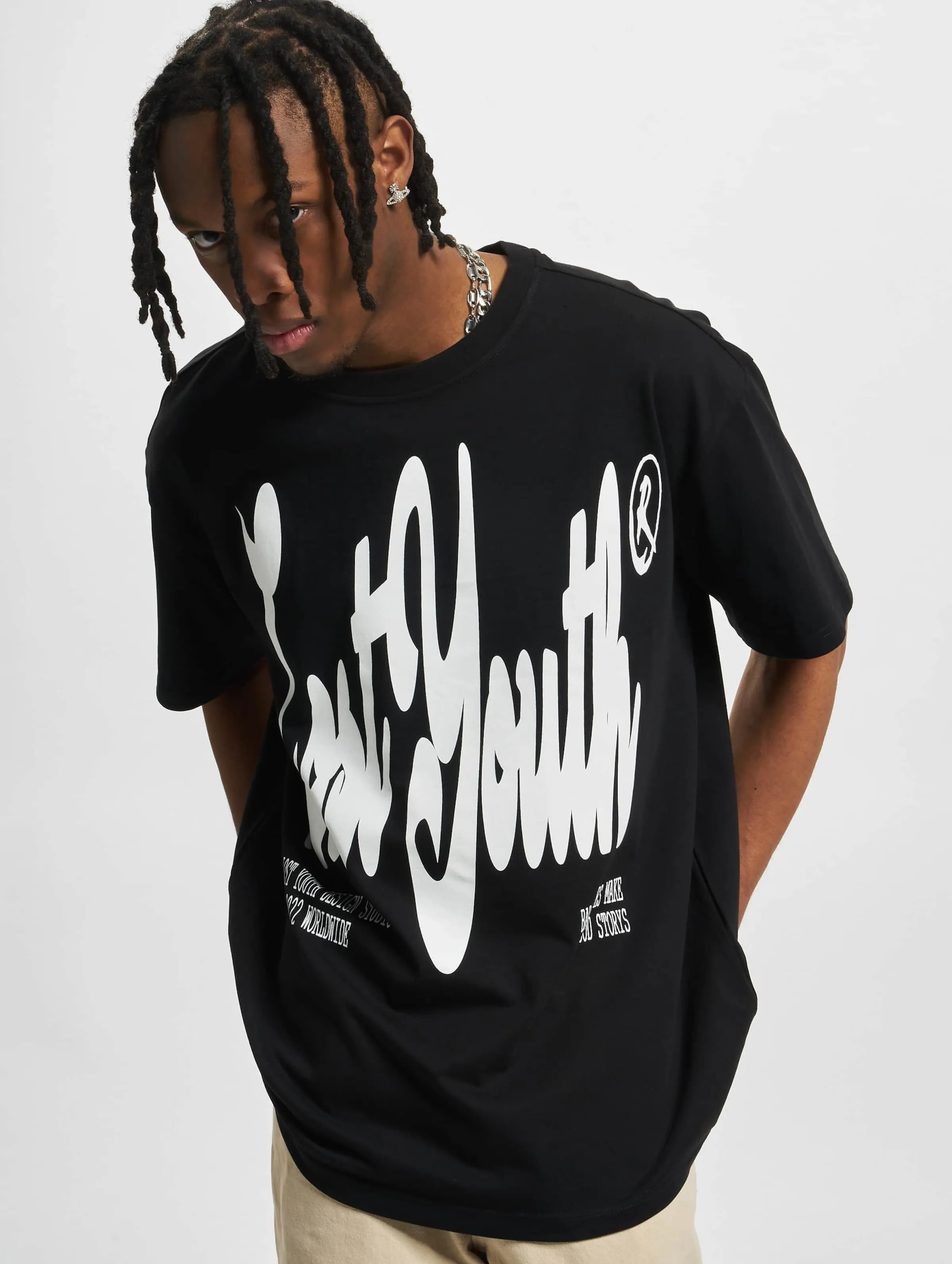 LOST YOUTH TSHIRT CLASSIC V.2 BLACK M