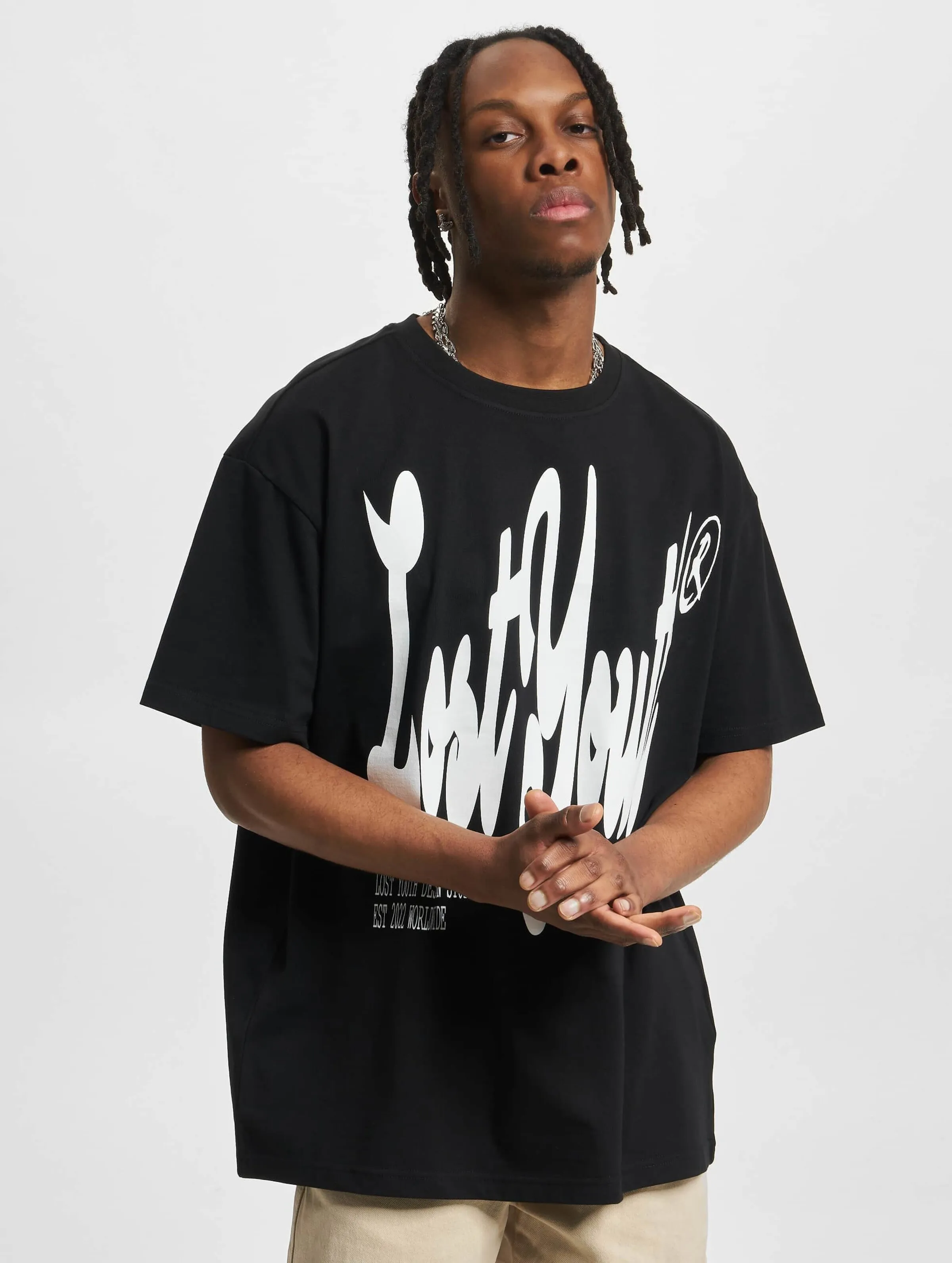 LOST YOUTH TSHIRT CLASSIC V.2 BLACK M
