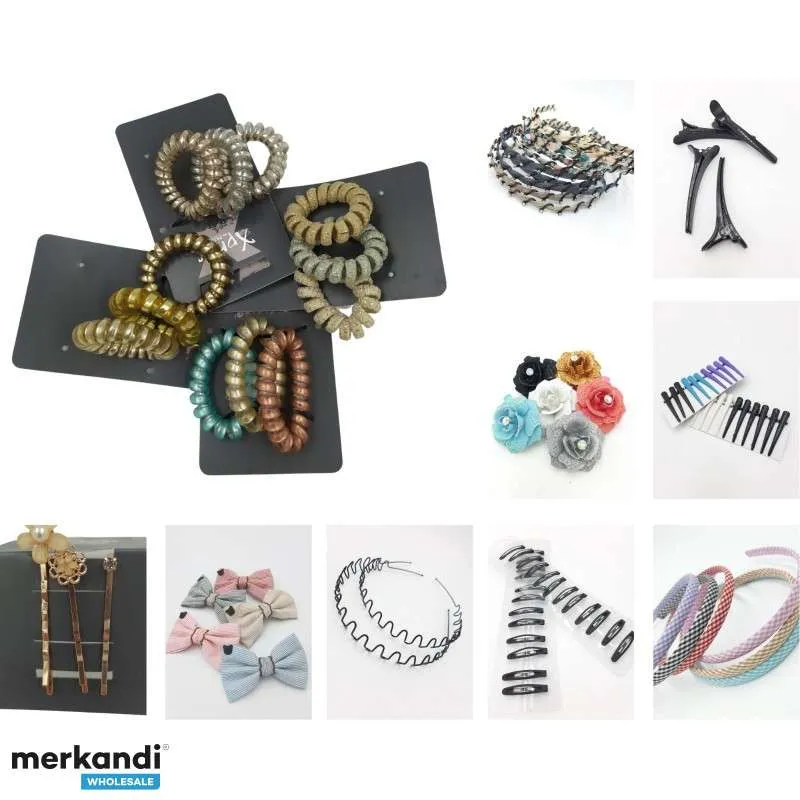 LOTE ACCESORIOS PARA EL PELO AL POR MAYOR  MAYORISTA ONLINE