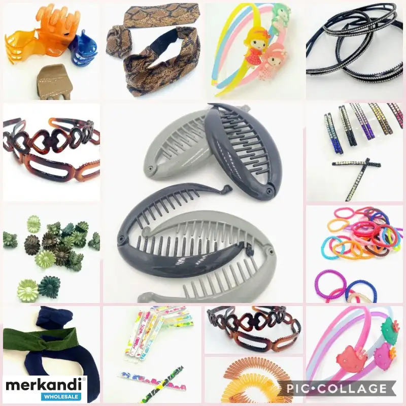 LOTE ACCESORIOS PARA EL PELO AL POR MAYOR  MAYORISTA ONLINE