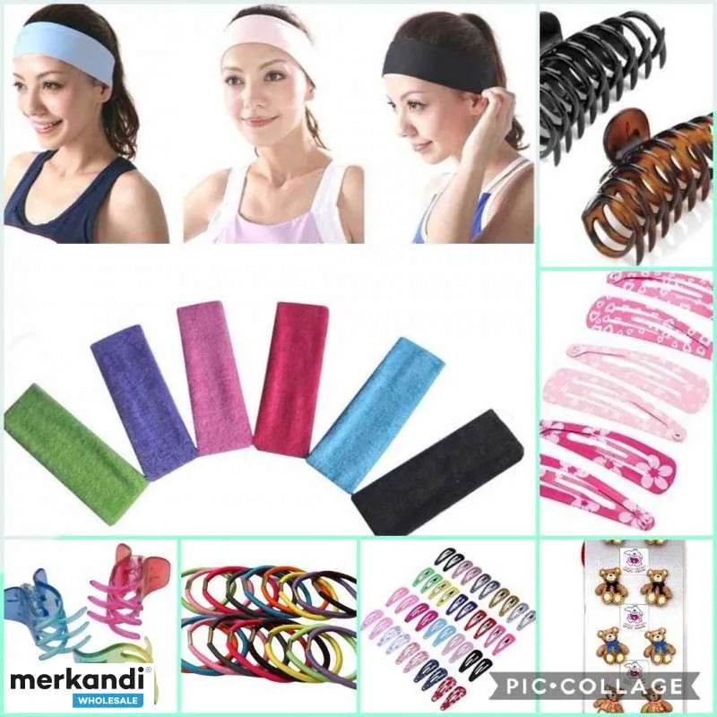 LOTE ACCESORIOS PARA EL PELO AL POR MAYOR  MAYORISTA ONLINE