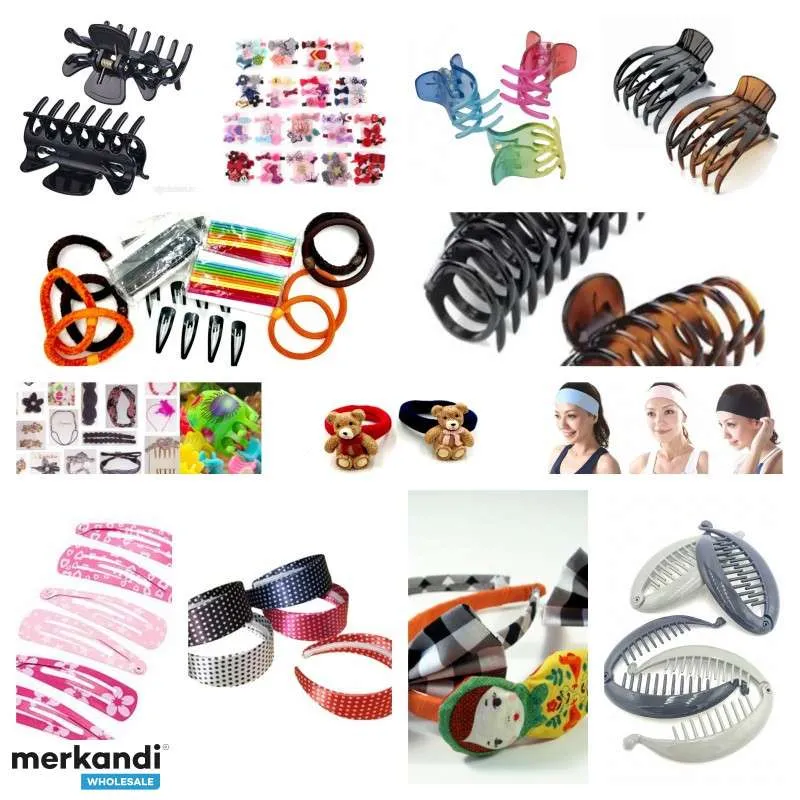 LOTE ACCESORIOS PARA EL PELO AL POR MAYOR  MAYORISTA ONLINE
