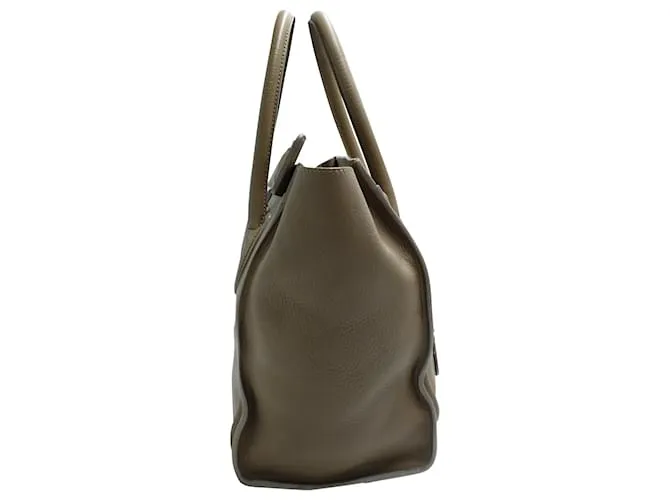 Luggage Céline Minibolso de equipaje Celine en cuero marrón Castaño 