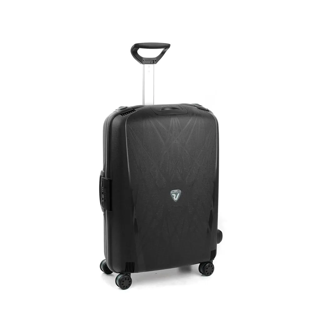 Maleta Mediana Negra Roncato Light 68cm