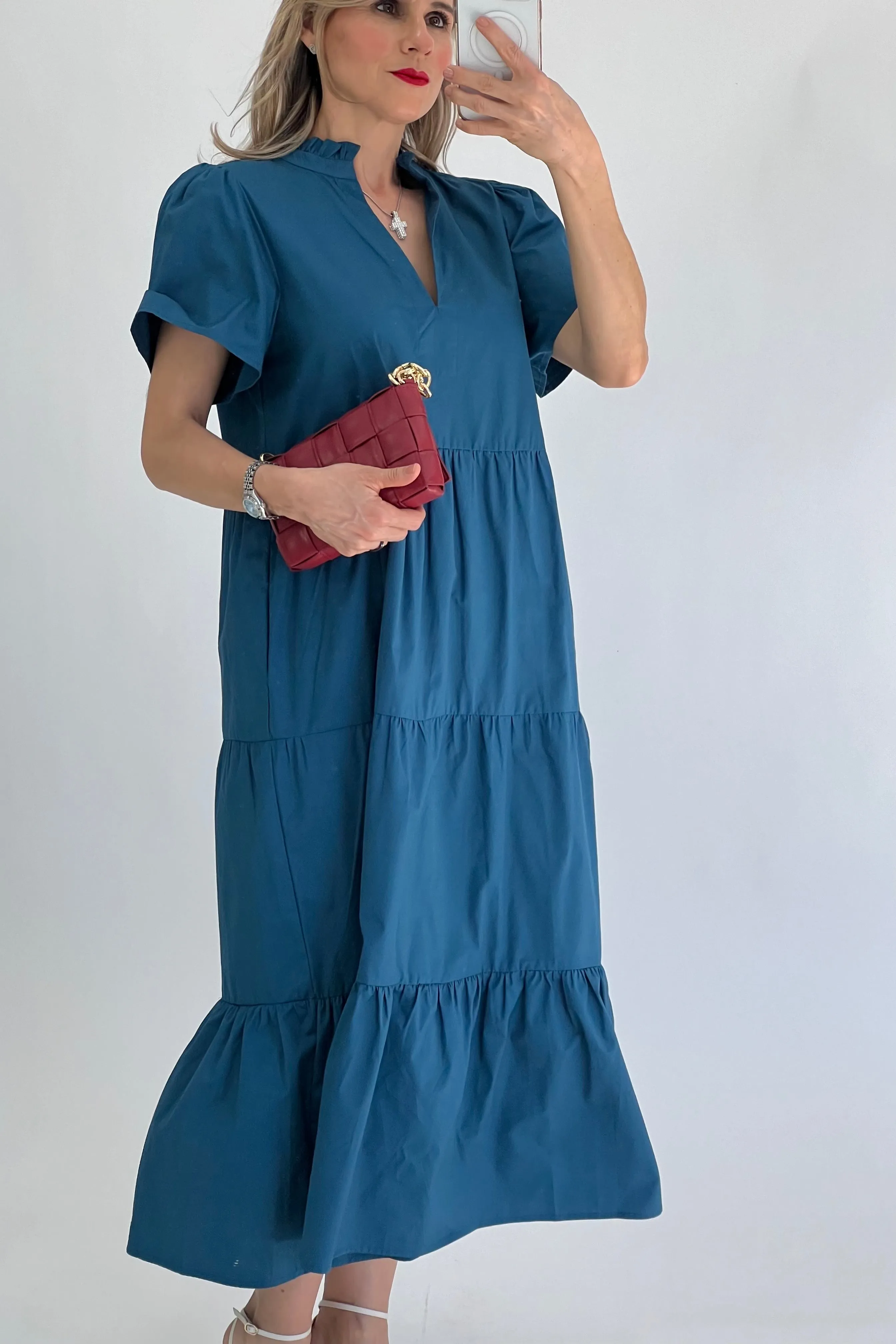MAXI VESTIDO UNICOLOR