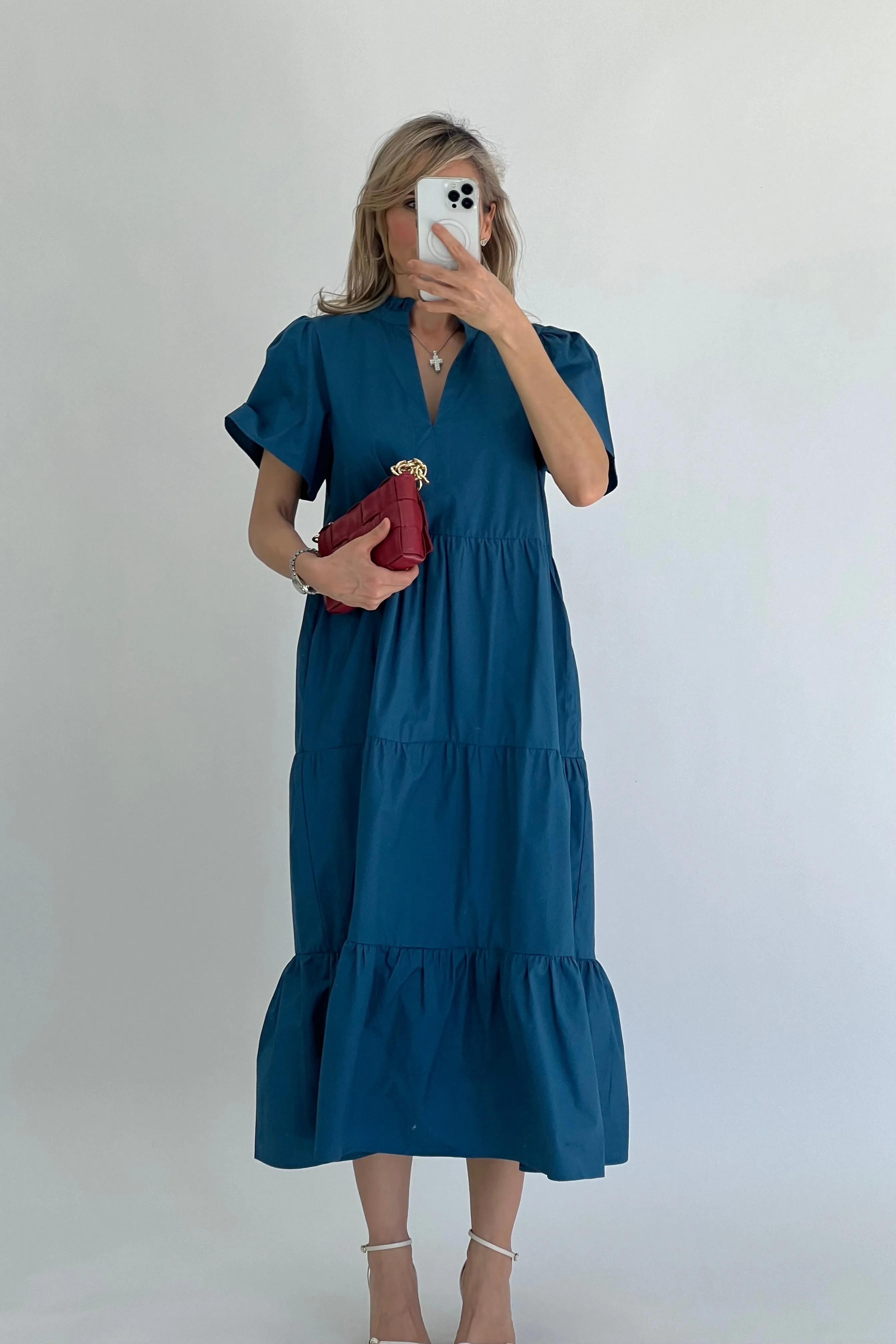 MAXI VESTIDO UNICOLOR