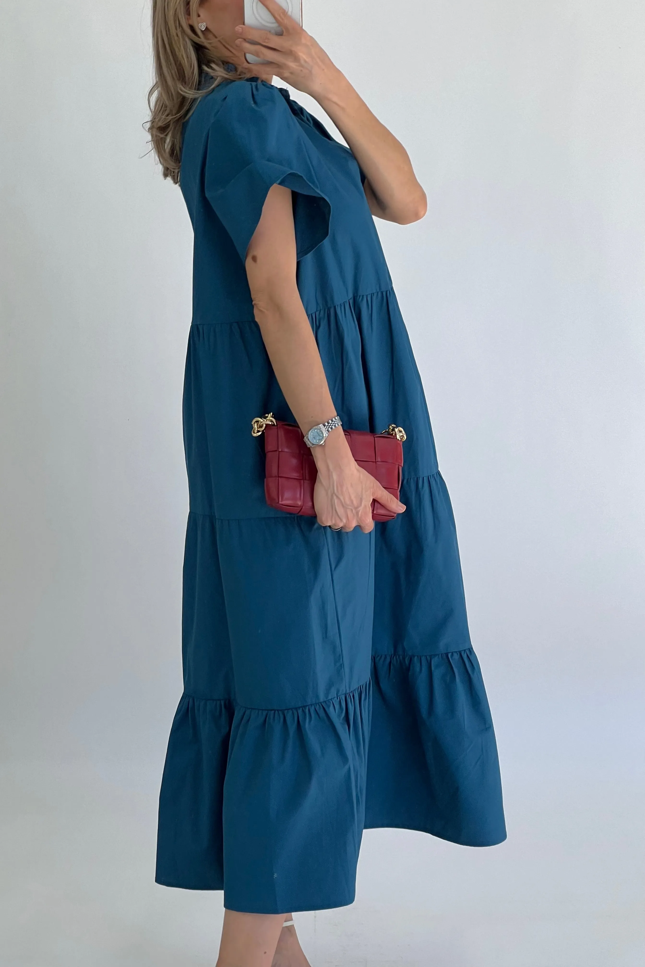 MAXI VESTIDO UNICOLOR