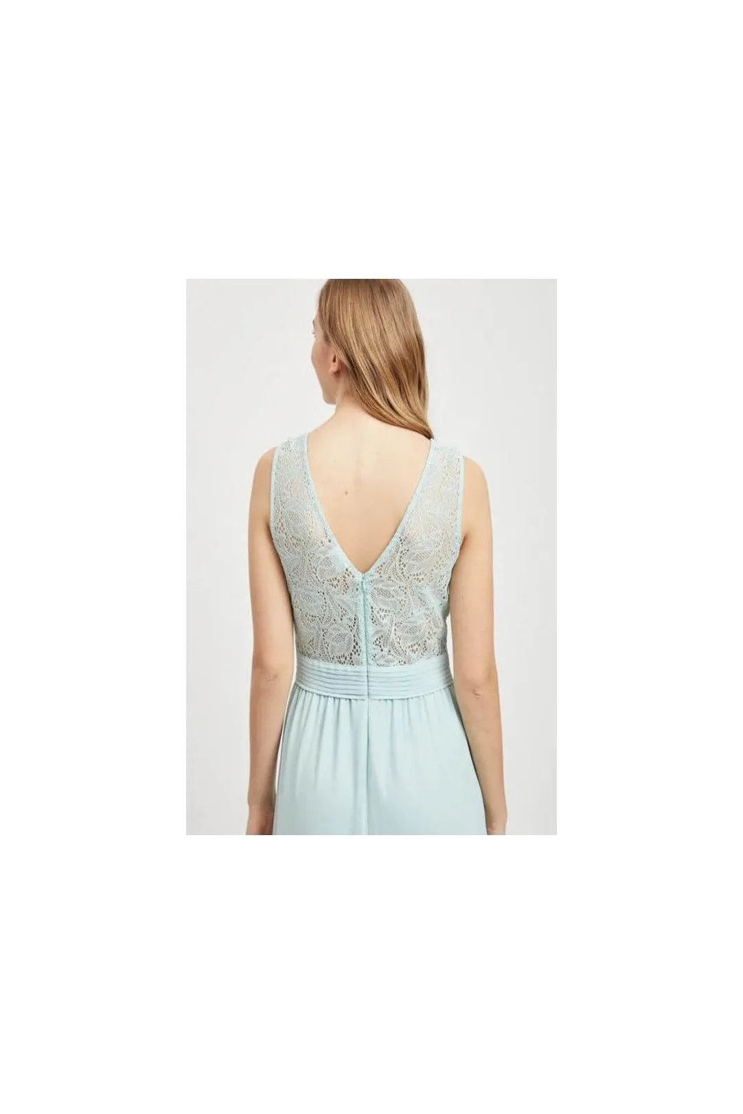 Maxi vestido Vitalima verde agua