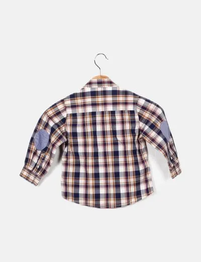 Mayoral Camisa multicolor estampado cuadros