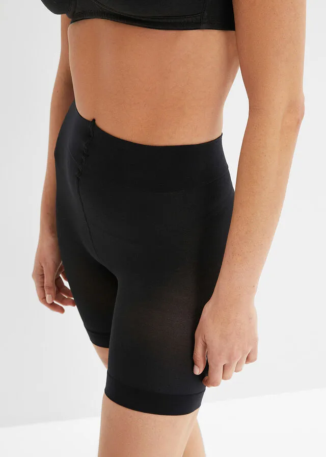 Media fina de ciclista "antirrozaduras", 50 den, de refrescante hilo Breeze® Negro