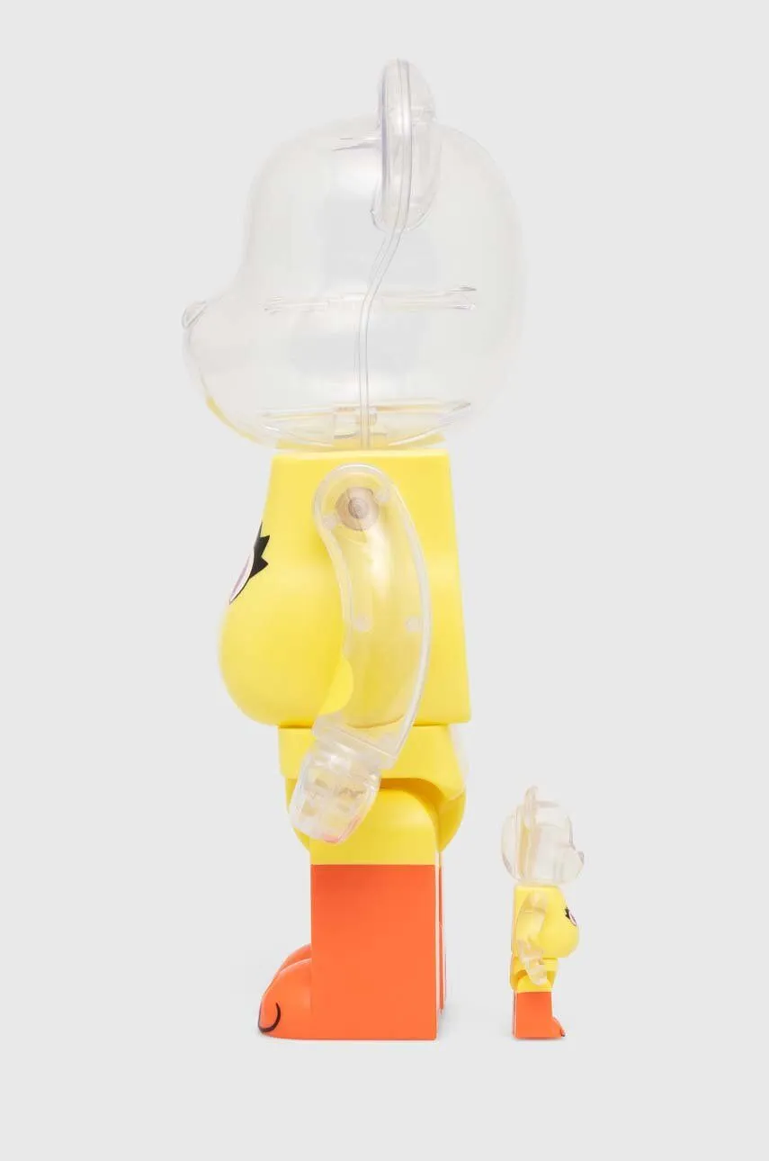 MEDICOM TOY BE@RBRICK DUCKY COLLECTIBLE FIGURE (TOY STORY 4) 100% & 400% 2PACK