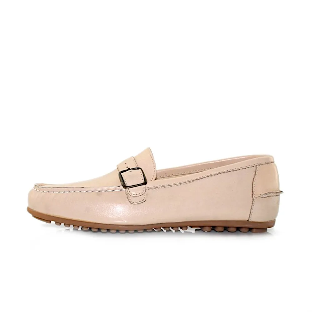 Mocasín Hebilla Thousand Beige