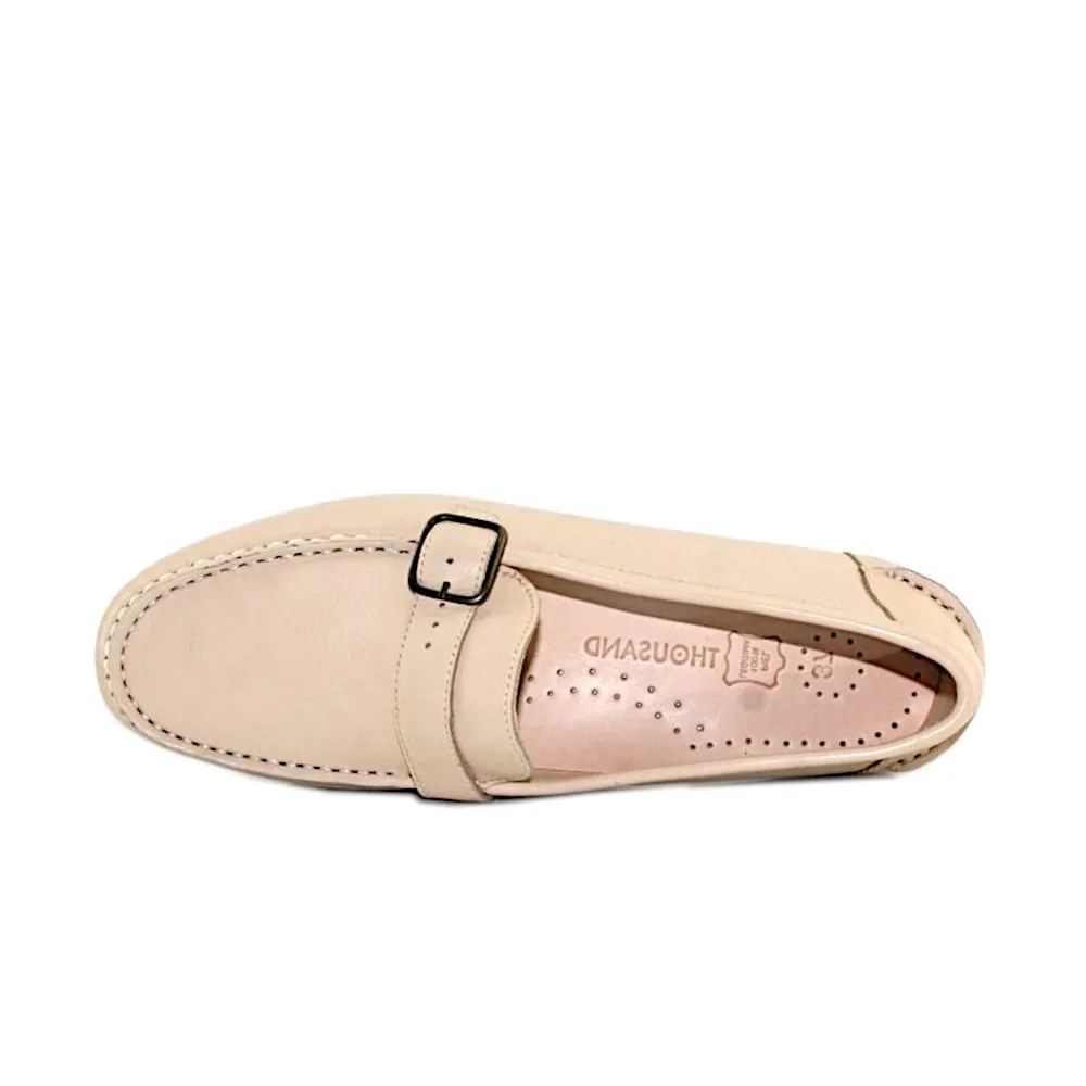 Mocasín Hebilla Thousand Beige