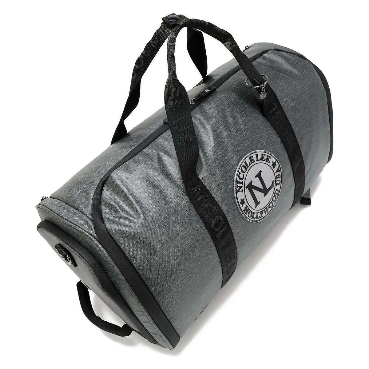 MOCHILA GRIS PLEGABLE PARA HOMBRE