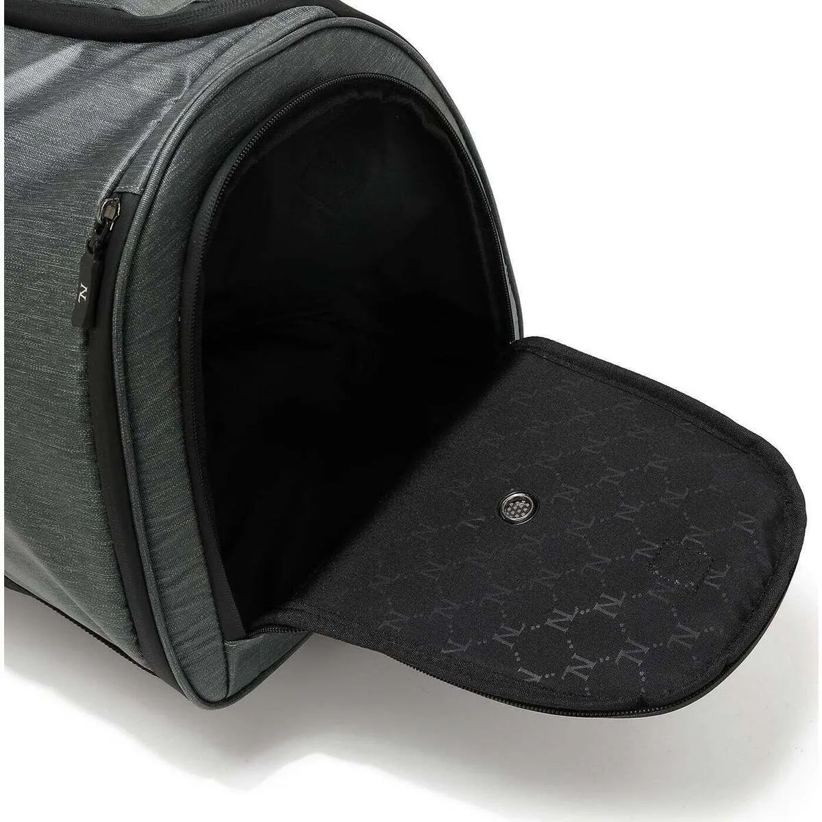 MOCHILA GRIS PLEGABLE PARA HOMBRE
