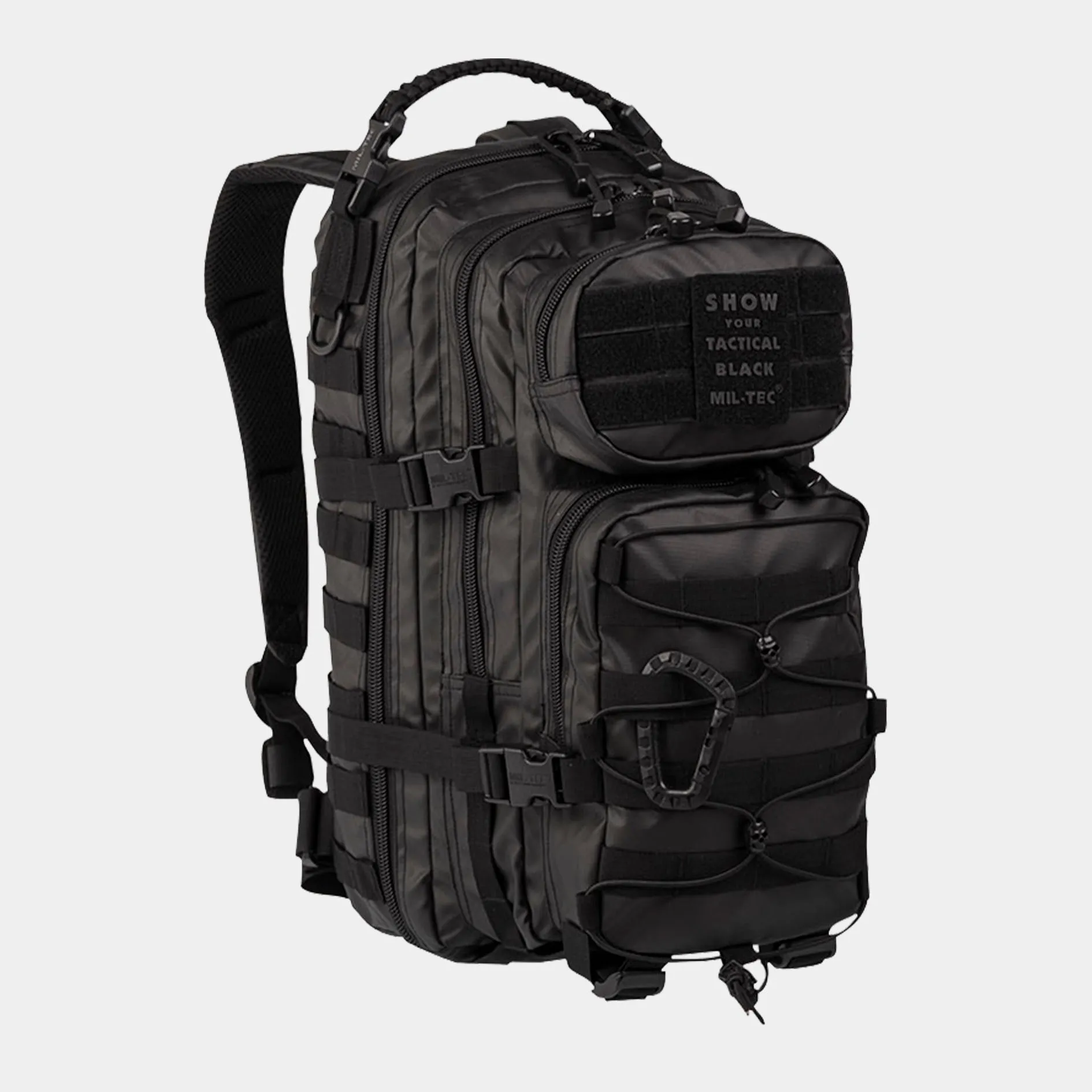 MOCHILA TáCTICA MILTEC 20L NEGRA