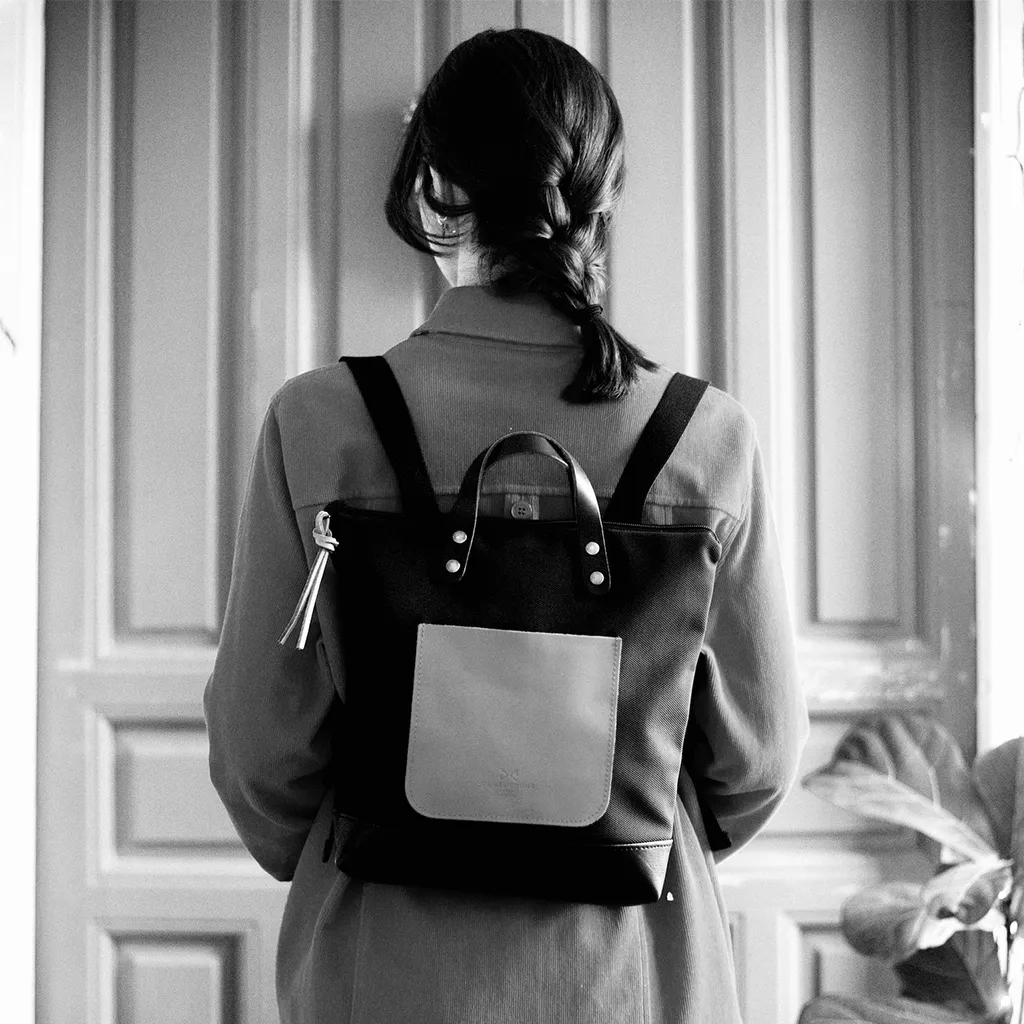 Mochilas Slim Mini Cuadradas Impermeable DZ