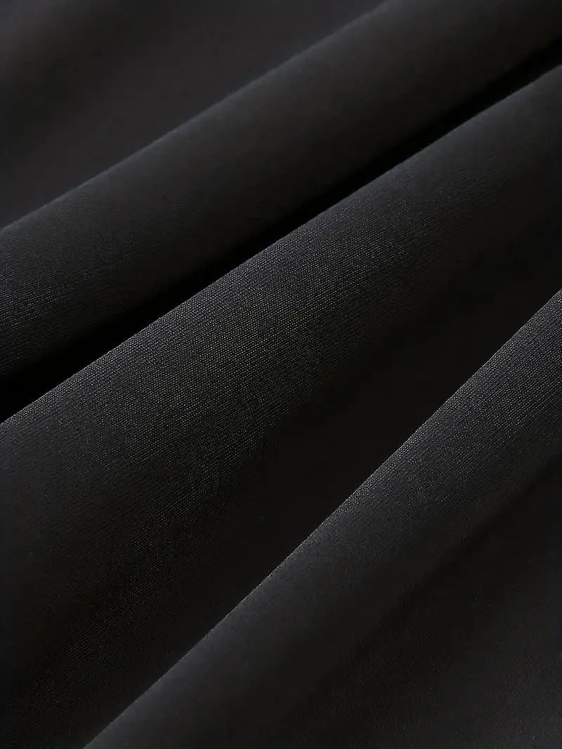 Moderno patrón de llama geométrico Velocidad Carta Imprimir Secado rápido Cómodo traje de baño transpirable con cordón, pantalon