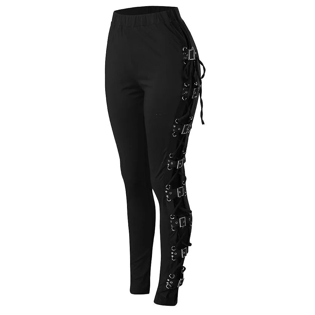 Mujer Verano Casual Floral Estampado Cintura Alta Pantalones Rectos Recortados