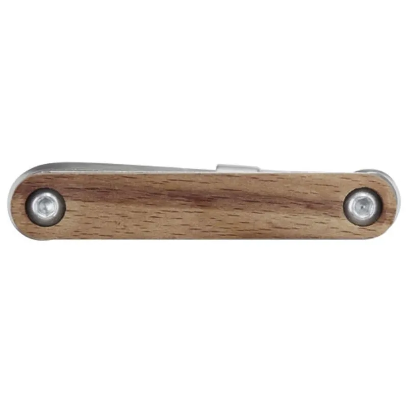 Multiherramienta para bicicletas de 8 funciones con mango de madera 'Fixie'
