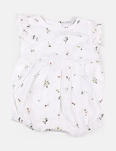 Name it Pelele blanco estampado floral