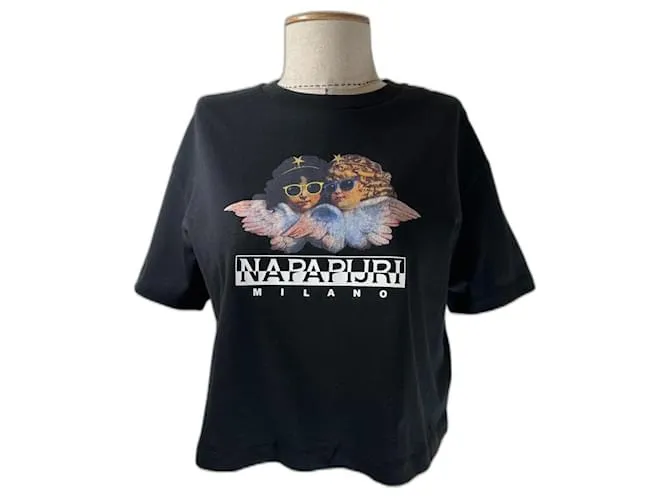 Napapijri Tops Negro Multicolor 
