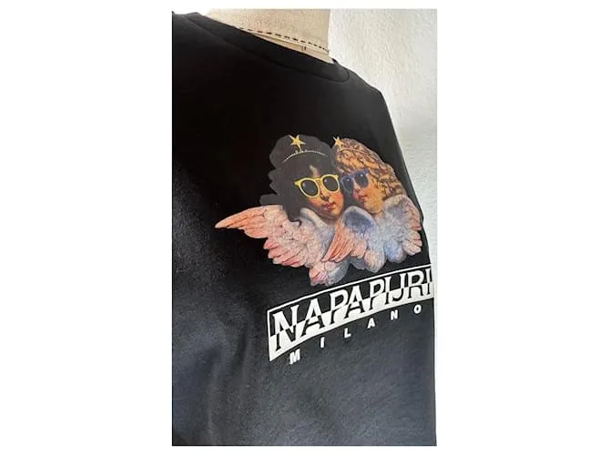 Napapijri Tops Negro Multicolor 