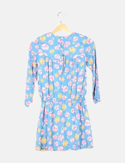 Neck & Neck Vestido multicolor estampado floral