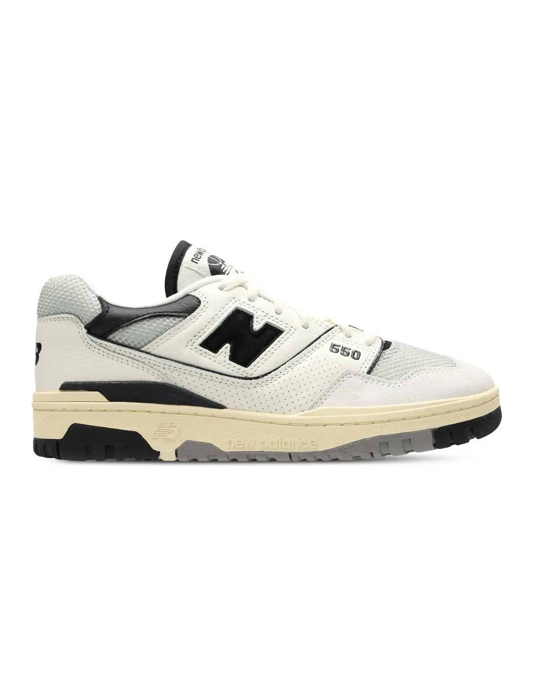 NEW BALANCE BB550 SEA SALT AND BLACK