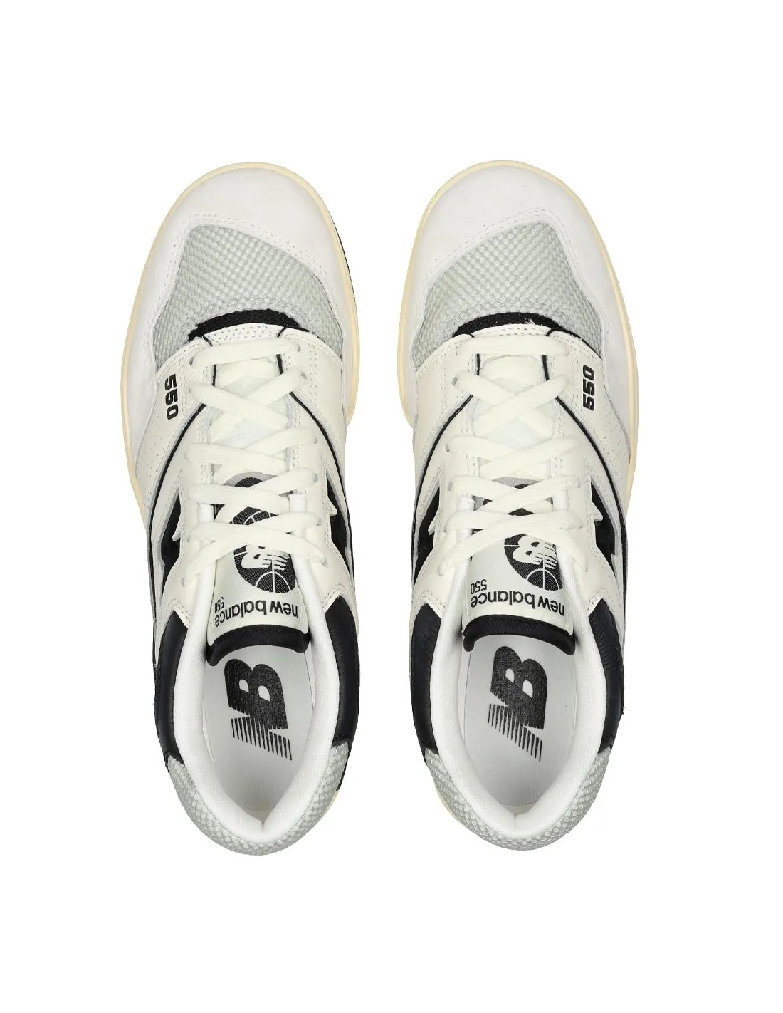 NEW BALANCE BB550 SEA SALT AND BLACK