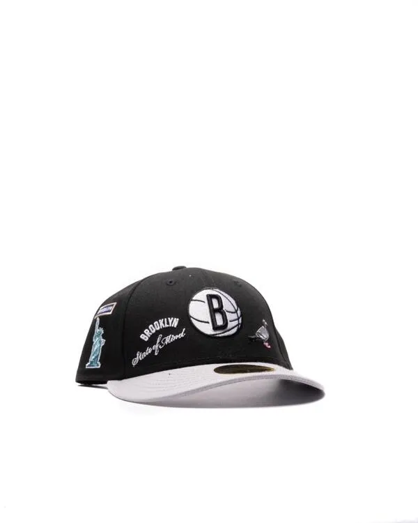 New Era 59FIFTY STAPLE BROOKLYN NETS