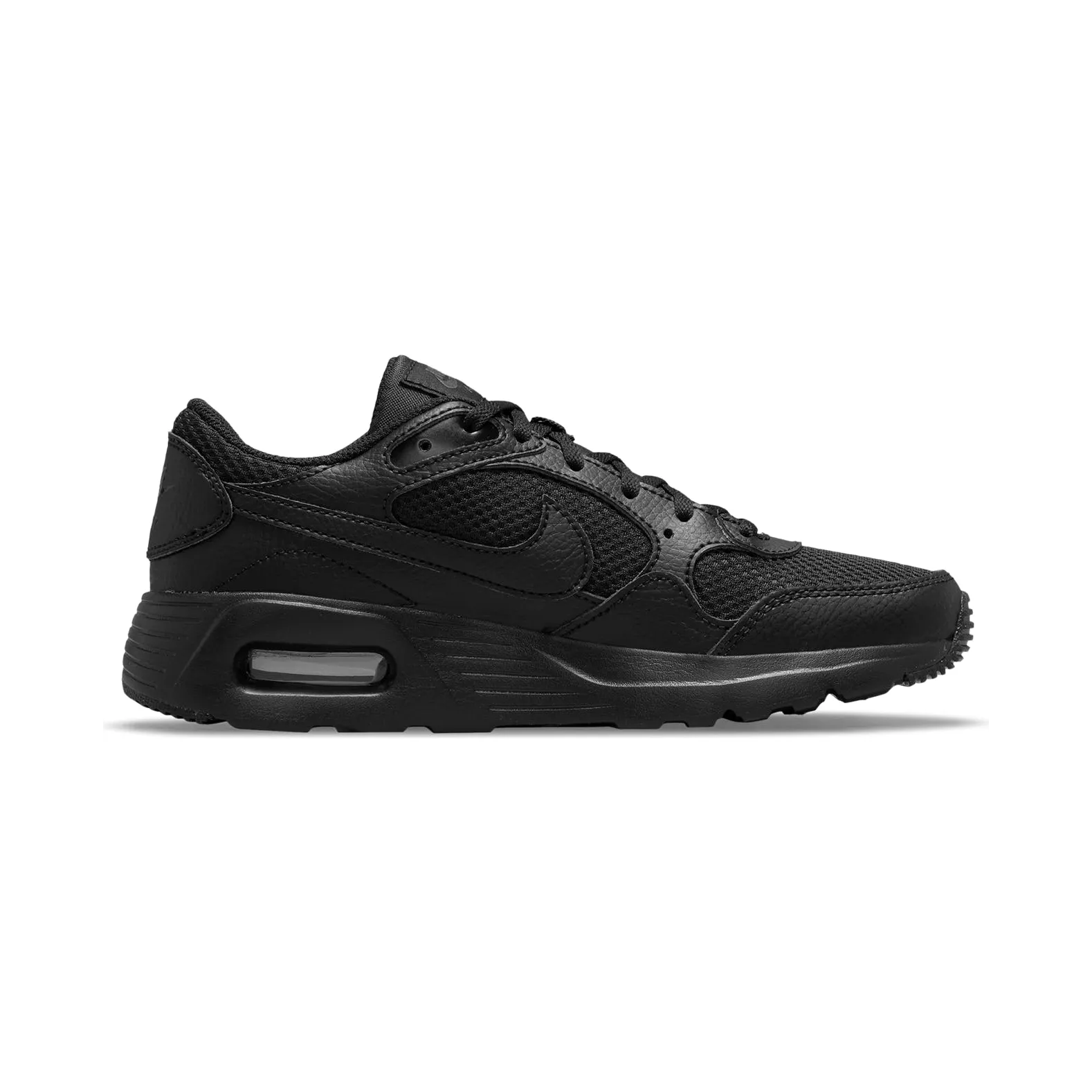 NIKE AIR MAX SC BIG KIDS' SHOE BLACK/BLACKBLACK