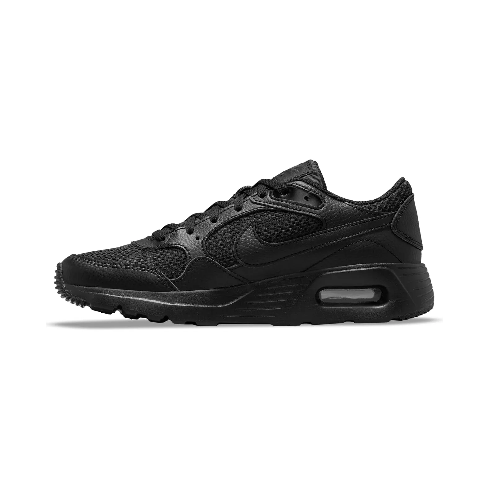 NIKE AIR MAX SC BIG KIDS' SHOE BLACK/BLACKBLACK