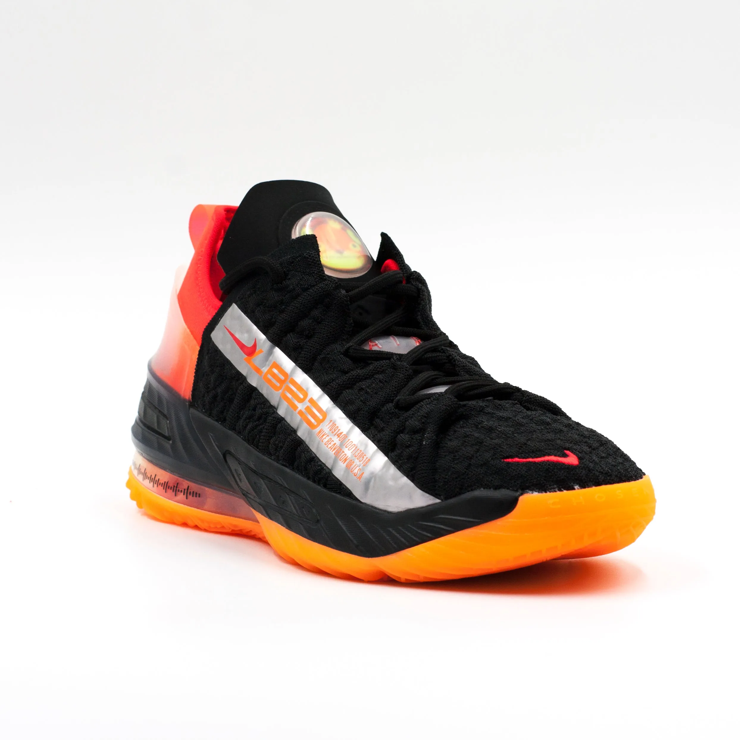 Nike Lebron 18 Black Crimson Volt