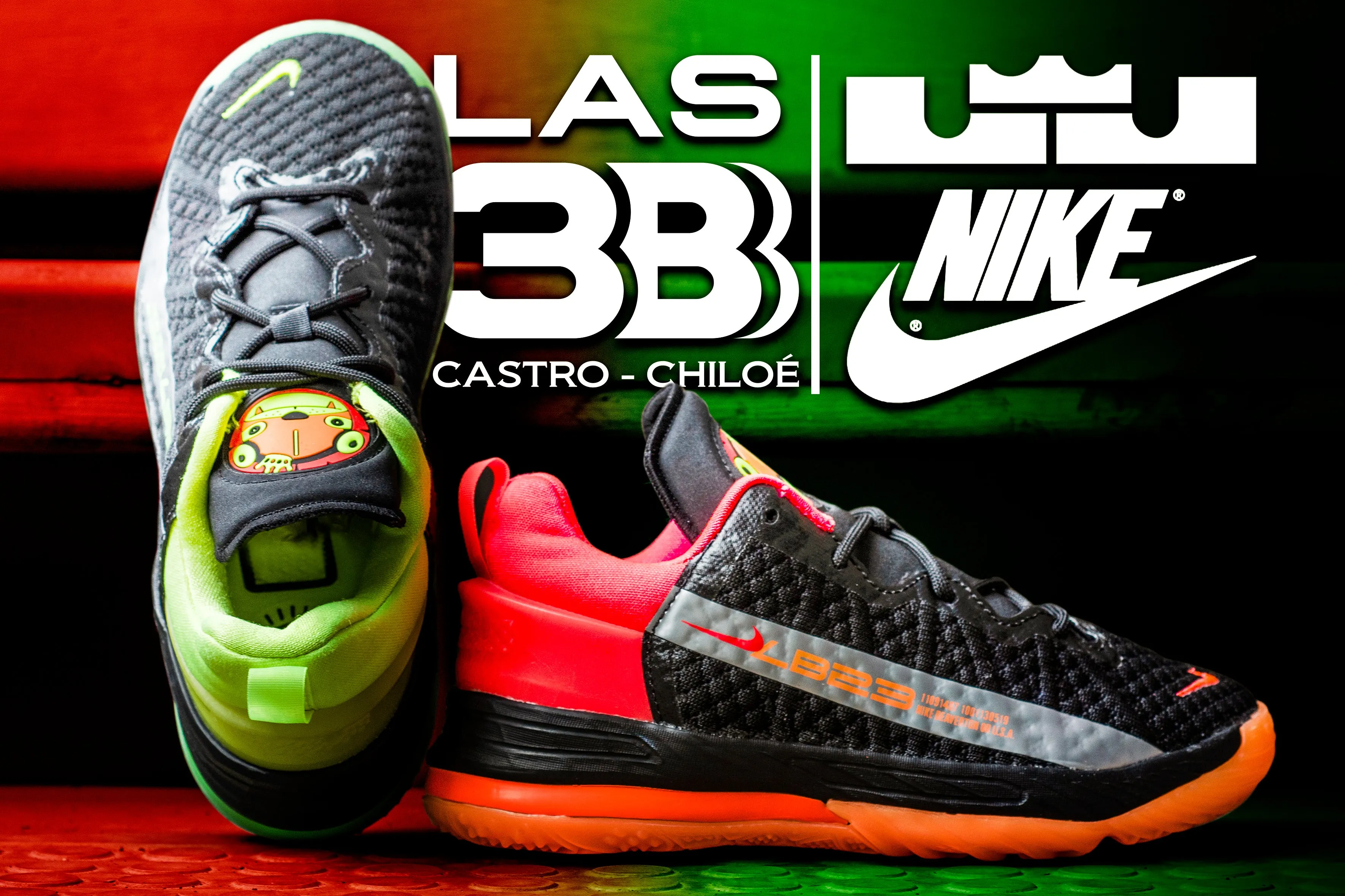 Nike Lebron 18 Black Crimson Volt