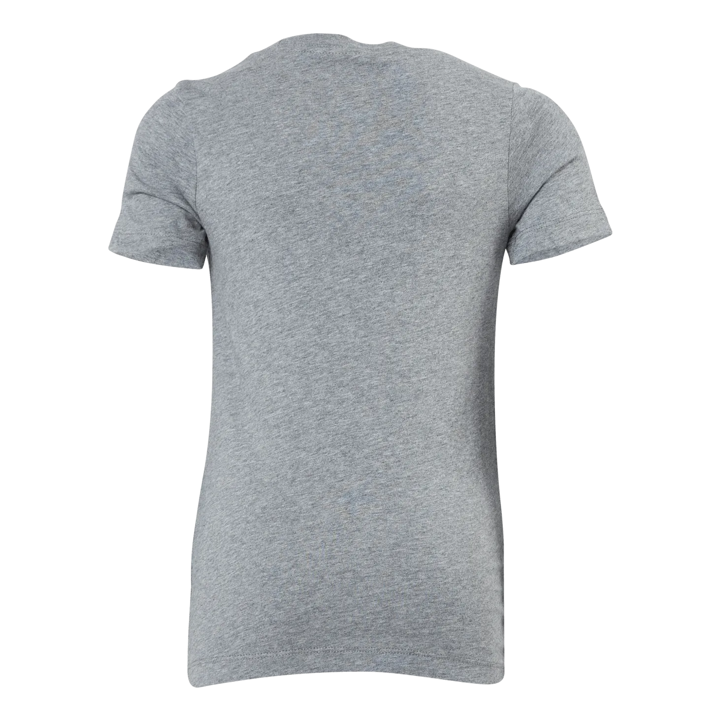 NIKE SPORTSWEAR BIG KIDS' COTTON TSHIRT CARBON HEATHER/WHITE