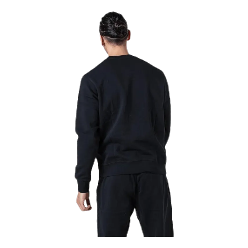 Nike Sportswear Club Fleece Crew BLACK/WHITE