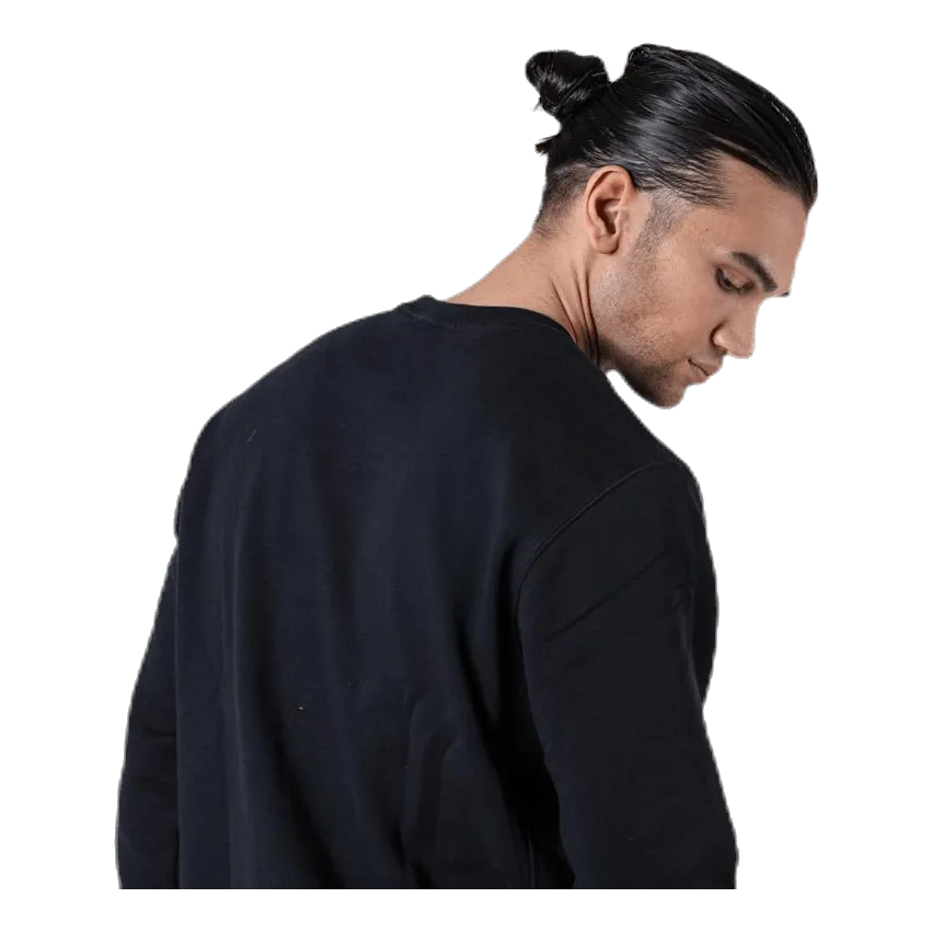 Nike Sportswear Club Fleece Crew BLACK/WHITE
