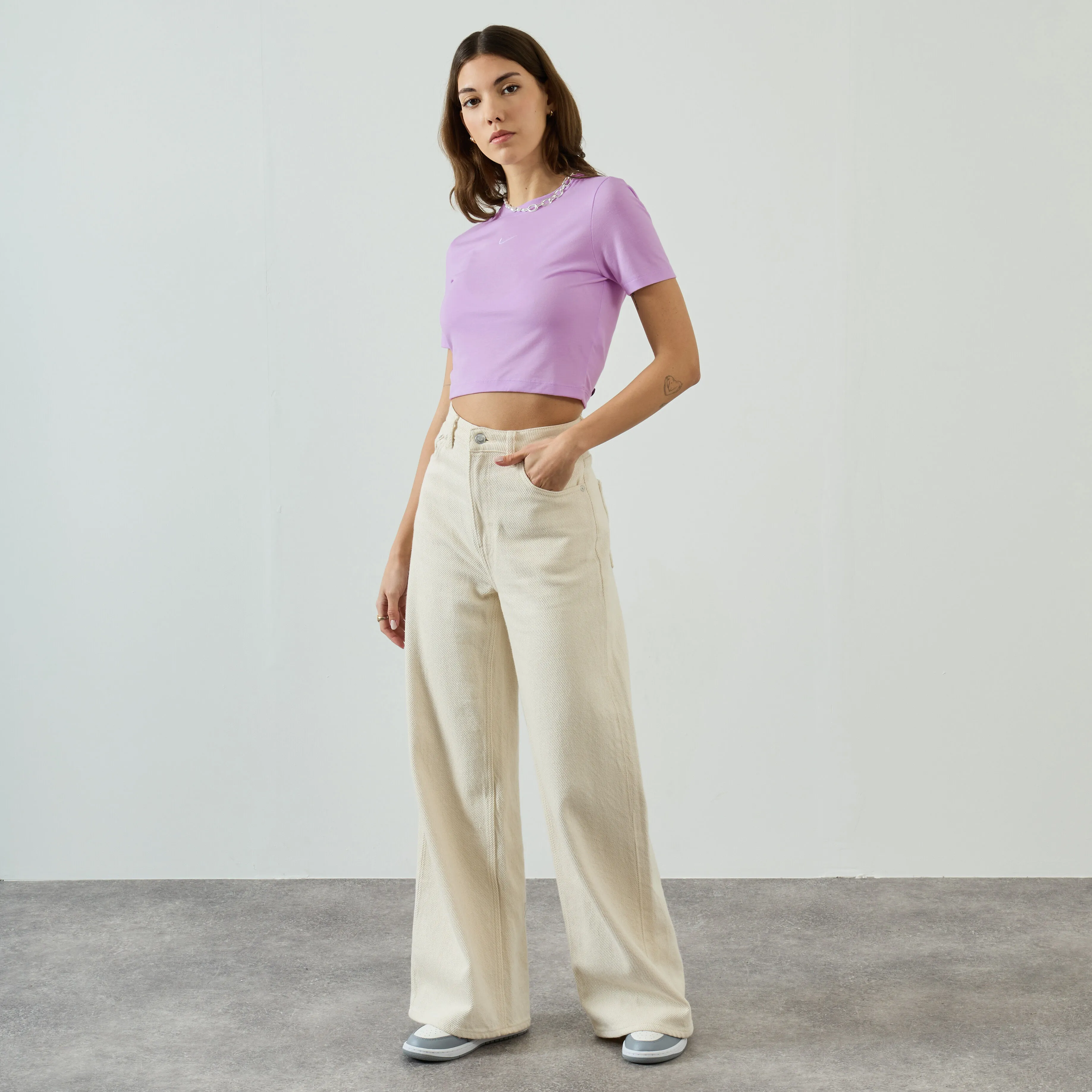 NIKE TOP CROP SLIM
