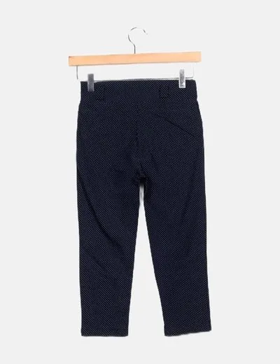 NoName Legging azul de lunares