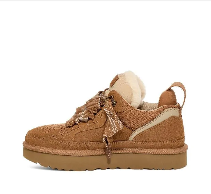 Nuevas botas de baja nevada zapatos de piel de oveja de piel de oveja Mel casual botas de lana para mujeres zapatos deportivos a