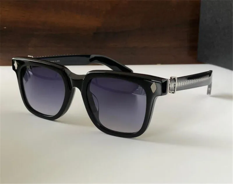 Nuevas gafas de sol de diseño de moda AMBIDXTRO marco de placa cuadrada estilo gótico retro gafas protectoras uv400 versátiles y