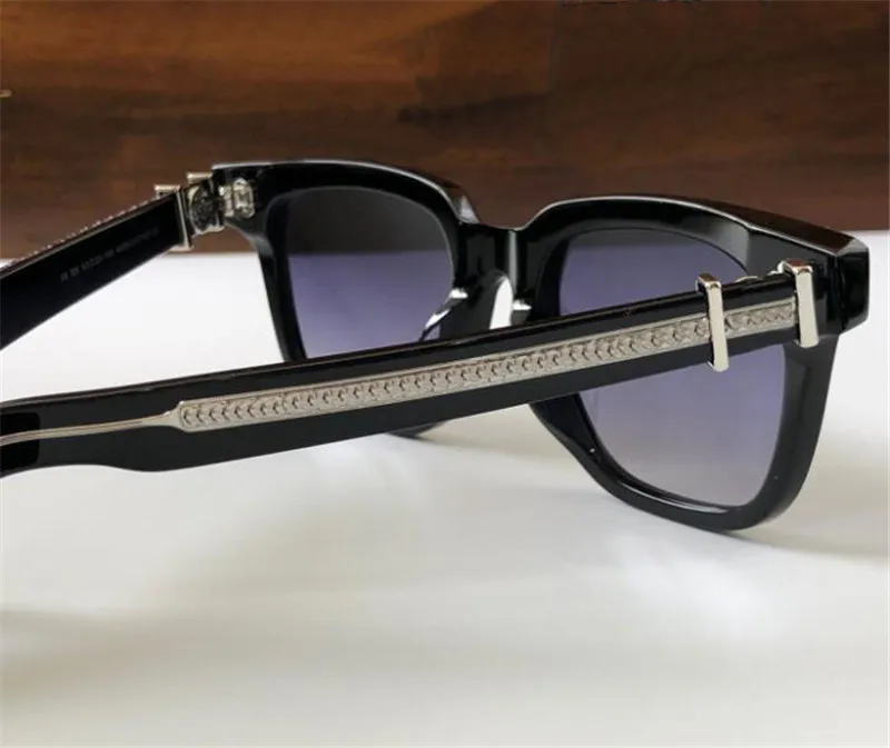 Nuevas gafas de sol de diseño de moda AMBIDXTRO marco de placa cuadrada estilo gótico retro gafas protectoras uv400 versátiles y