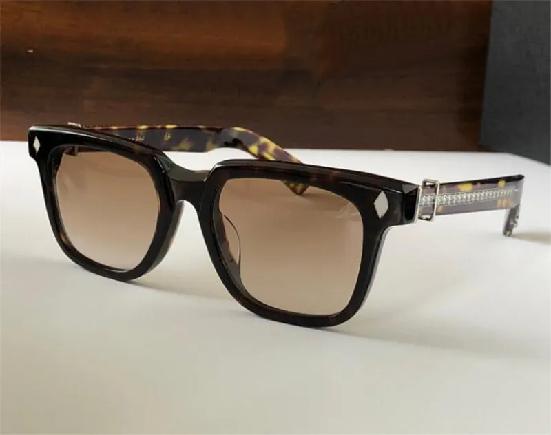 Nuevas gafas de sol de diseño de moda AMBIDXTRO marco de placa cuadrada estilo gótico retro gafas protectoras uv400 versátiles y