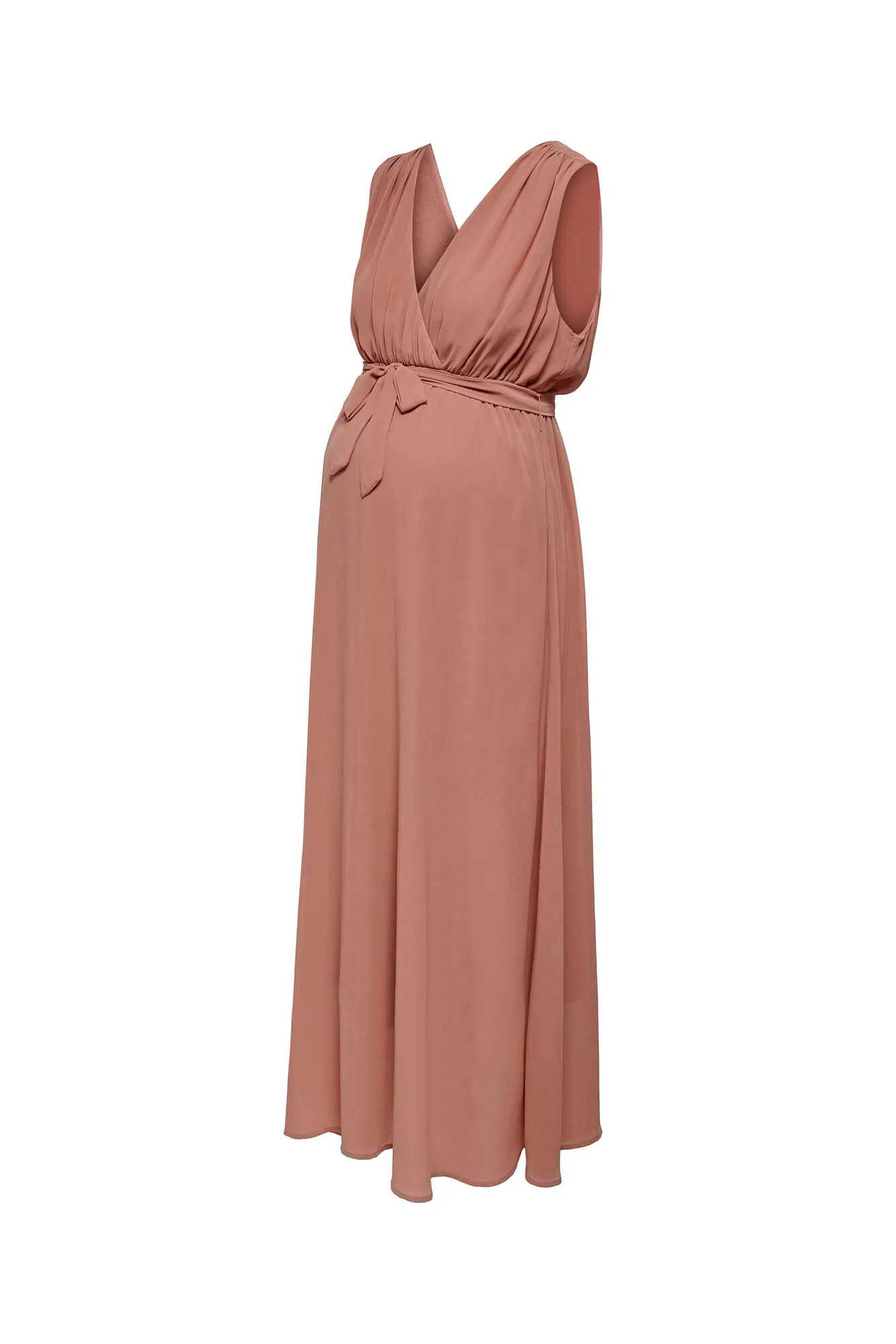 Only Maternity Vestido largo maternity sin mangas