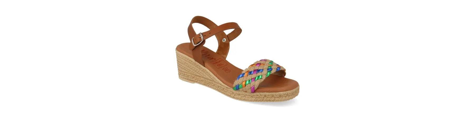 OUTLET SANDALIAS CUÑA ESPARTO MOD. MARINA