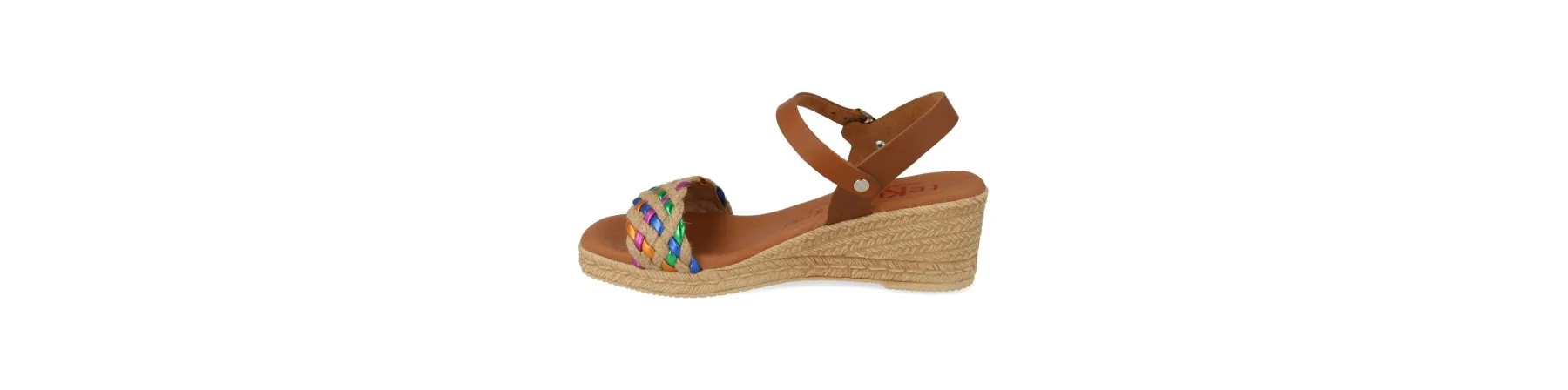 OUTLET SANDALIAS CUÑA ESPARTO MOD. MARINA