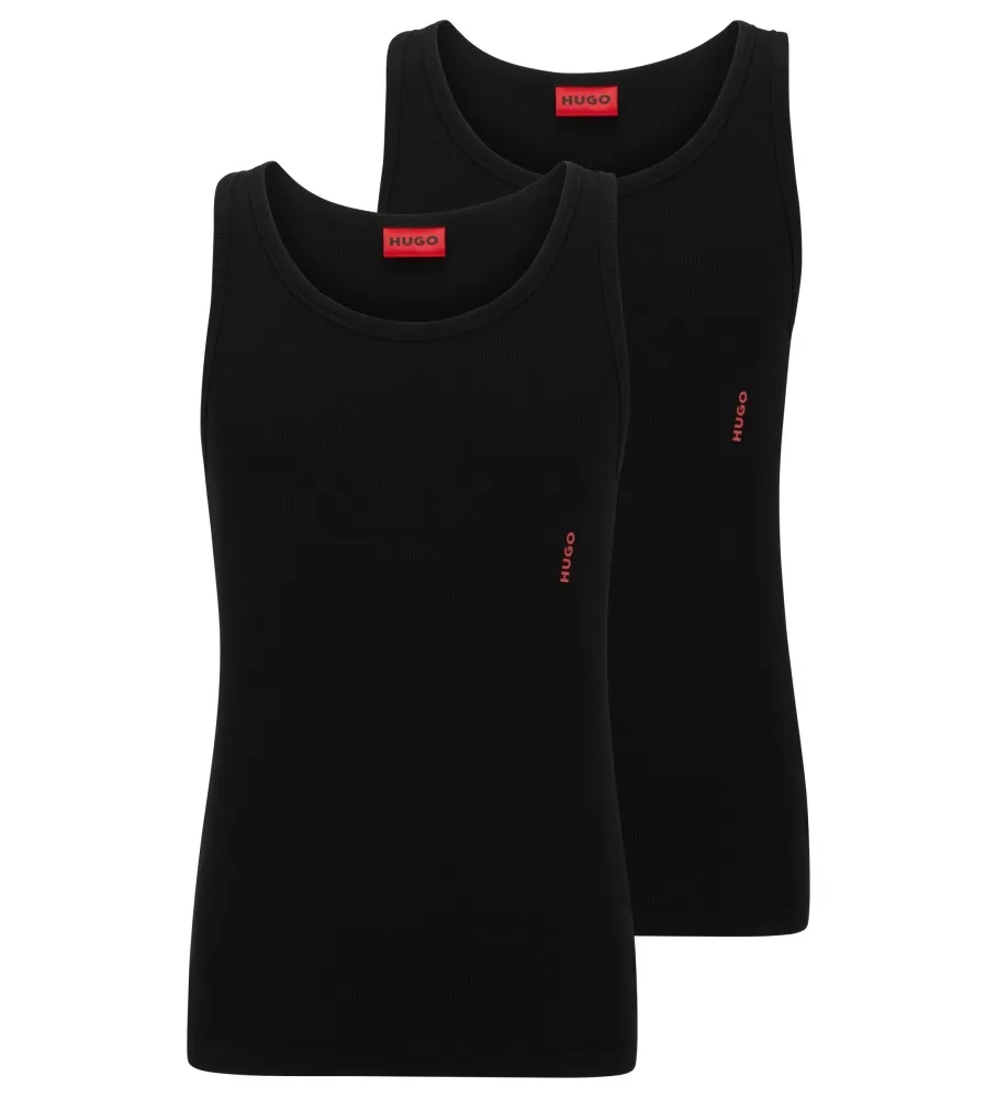Pack 2 Camisetas Interiores Logo negro